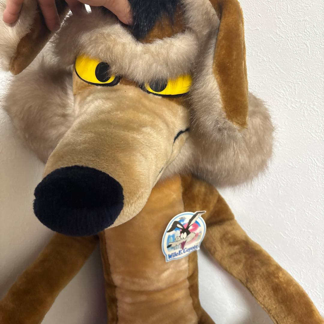 激*r様 ワイリーコヨーテ　ビッグ　デカいぬいぐるみ