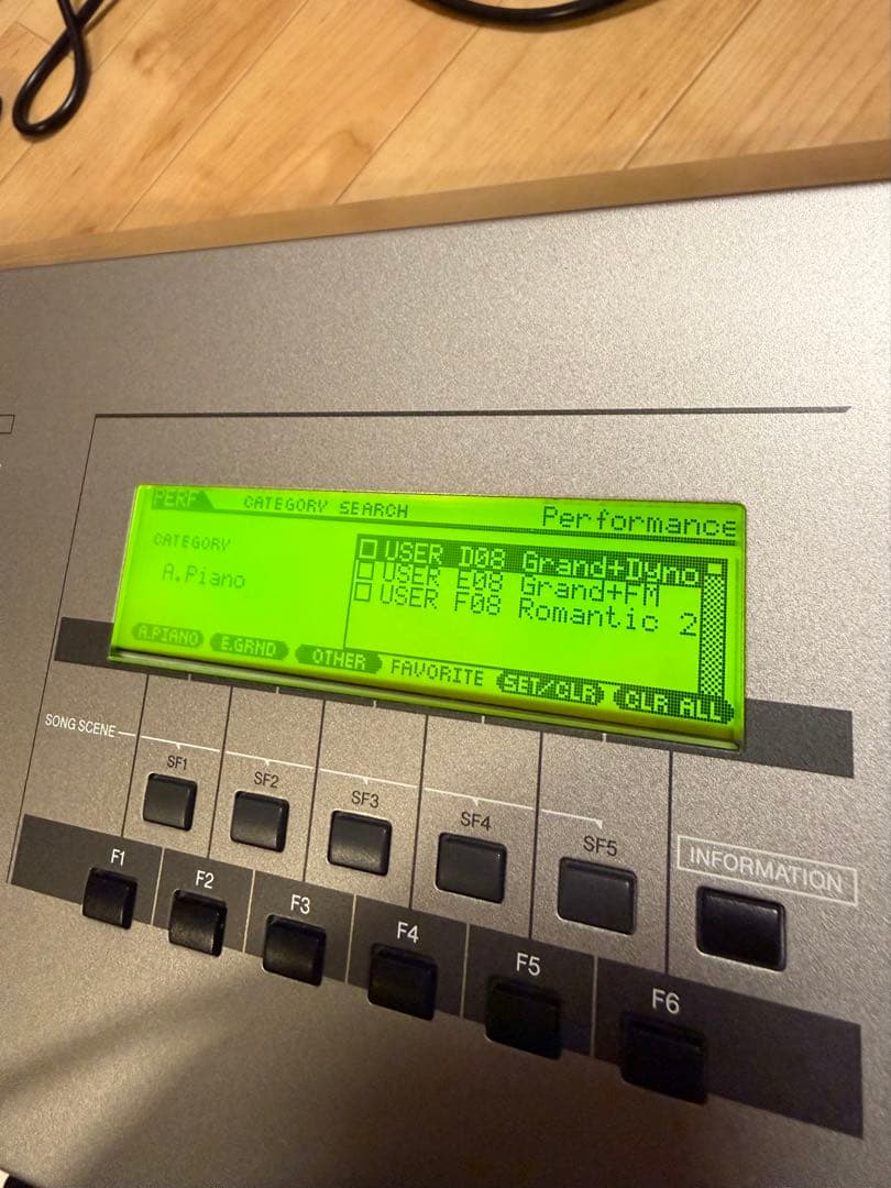 【動作良好＆美品】YAMAHA ヤマハ MOTIF6 シンセサイザー 61鍵盤