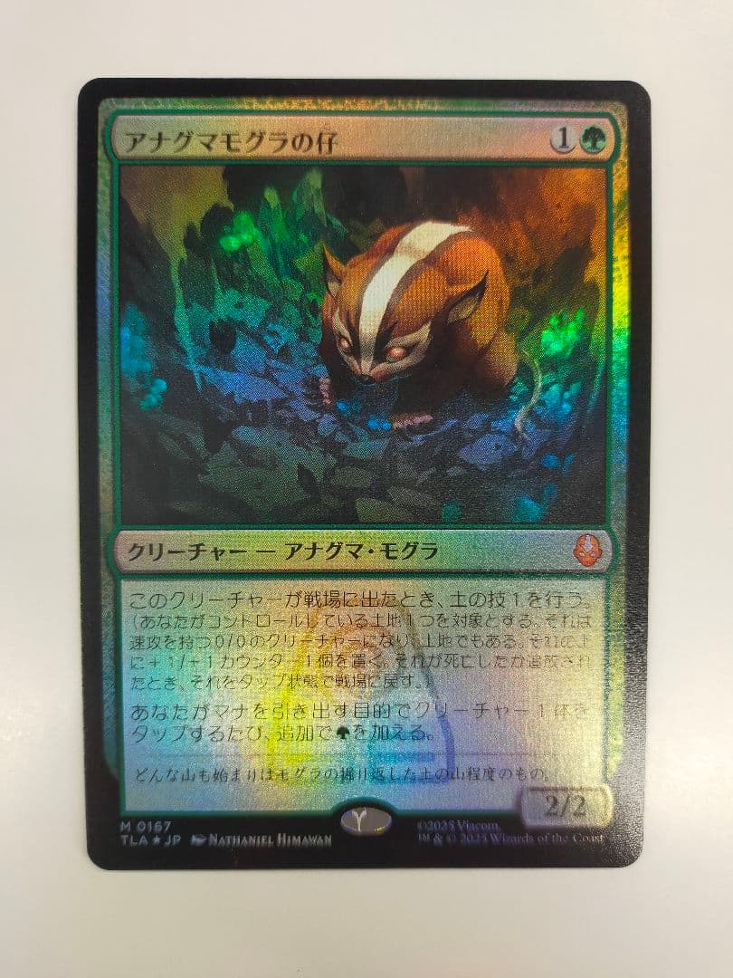 MTG アナグマモグラの仔 日本語foil