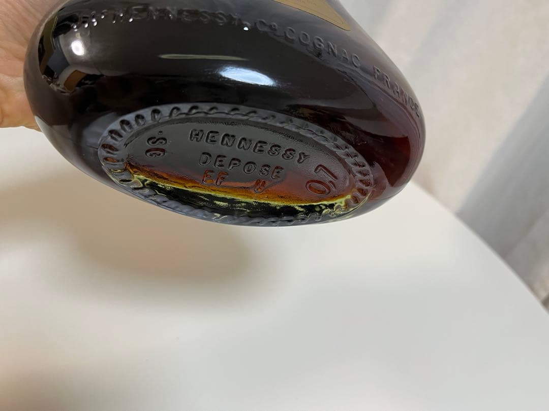 倖毅　ヘネシー コニャック XO 金キャップ グリーンボトル 古酒