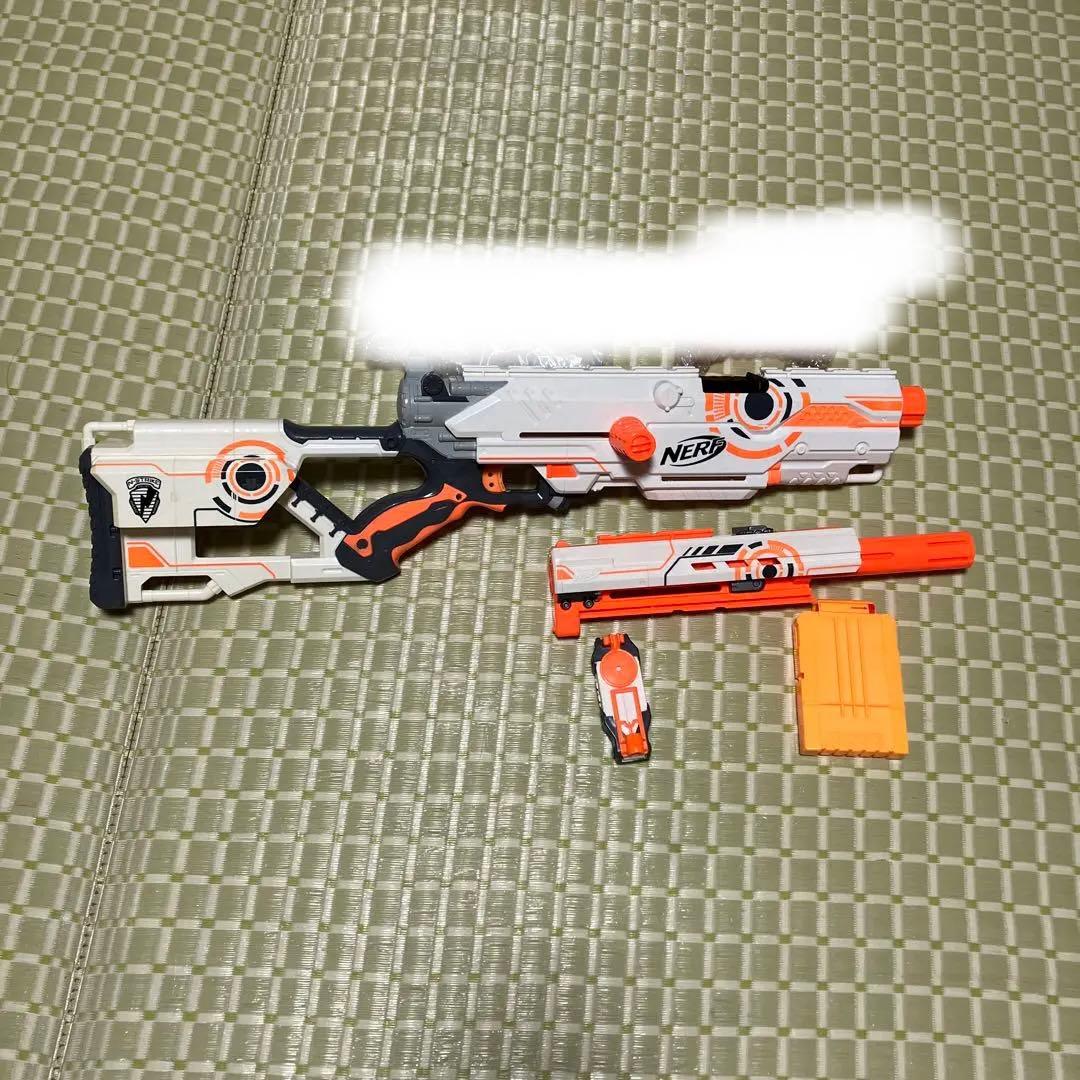 ナーフ　ロングストライク　ホワイトアウト