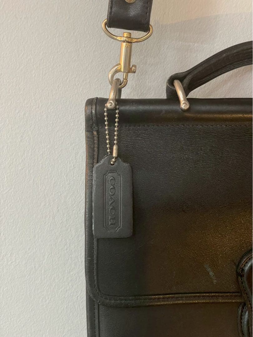 オールドコーチ ウィリスバッグ 2way ショルダーバッグ ブラック