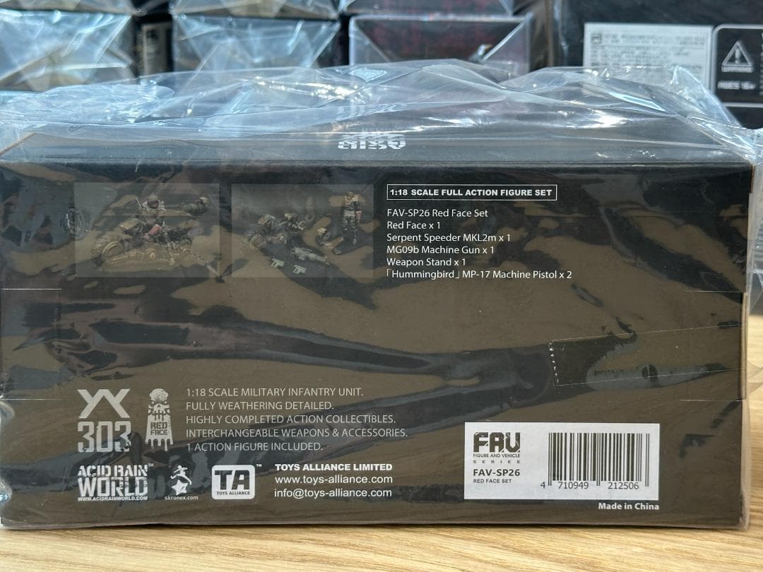 Acid Rain FAV-SP26 Red Face Set アシッドレイン