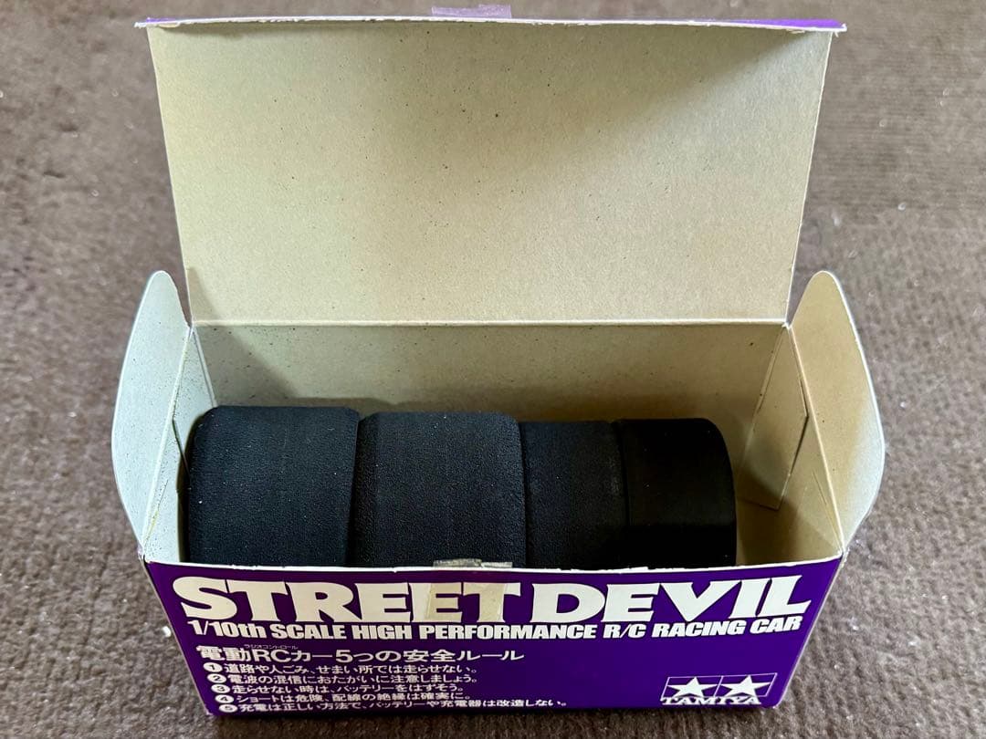 希少・未組立 タミヤ 1/10 ストリートデビル スポーツチューンモーター付