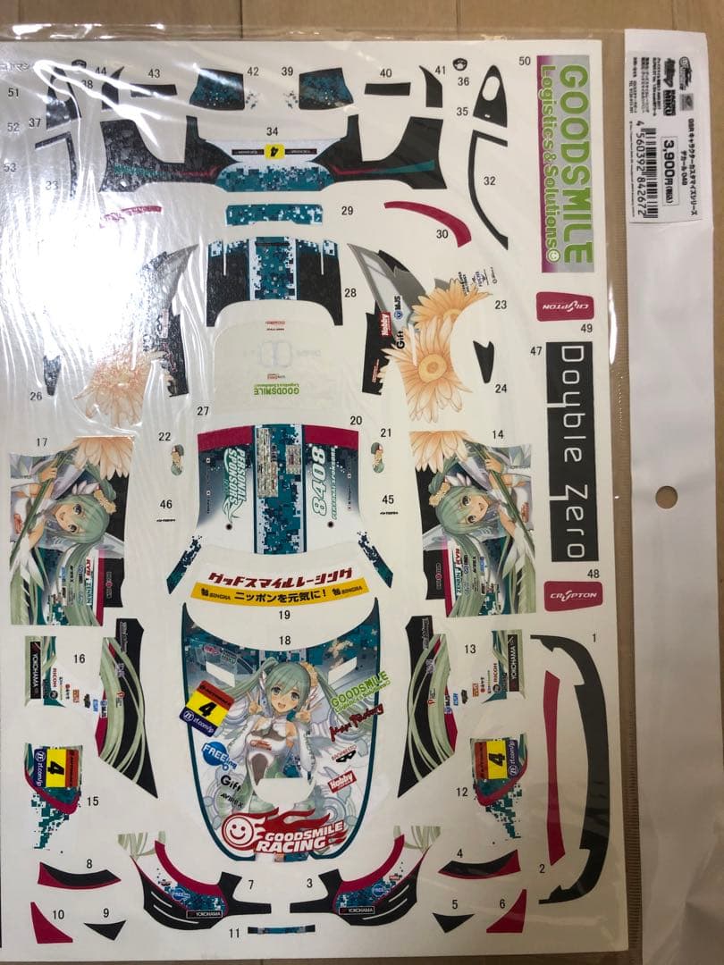 GOODSMILE RACING 初音ミク デカール 1/24グッドスマイル