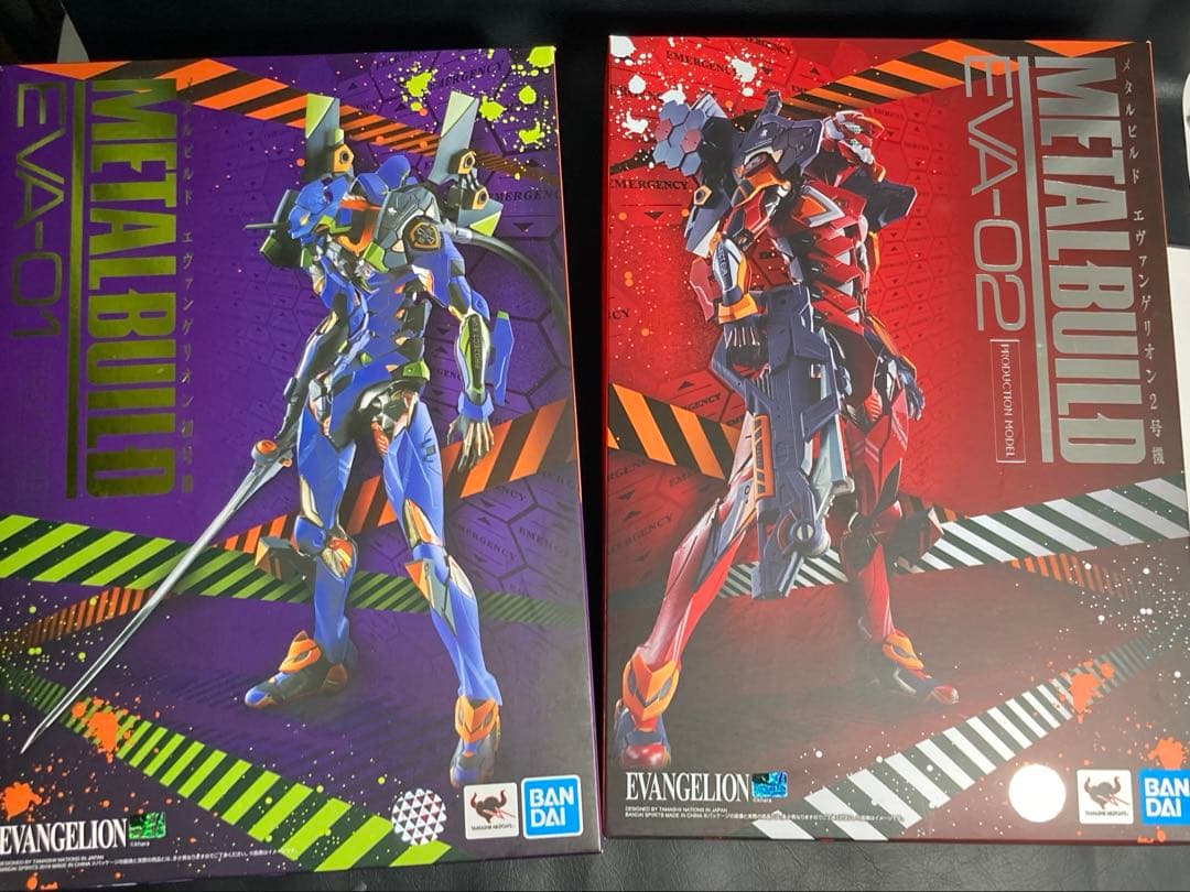 メタルビルド　エヴァンゲリオン　初号機　2号機　セット　L BUILD