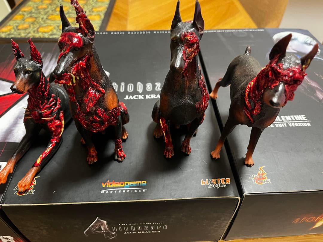 バイオハザード アクションフィギュア 3体セット