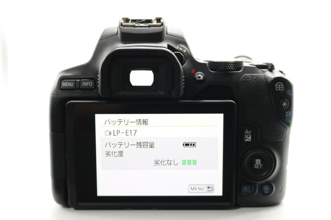 ボディ新品級 【Canon EOS Kiss X10 ダブルレンズセット】