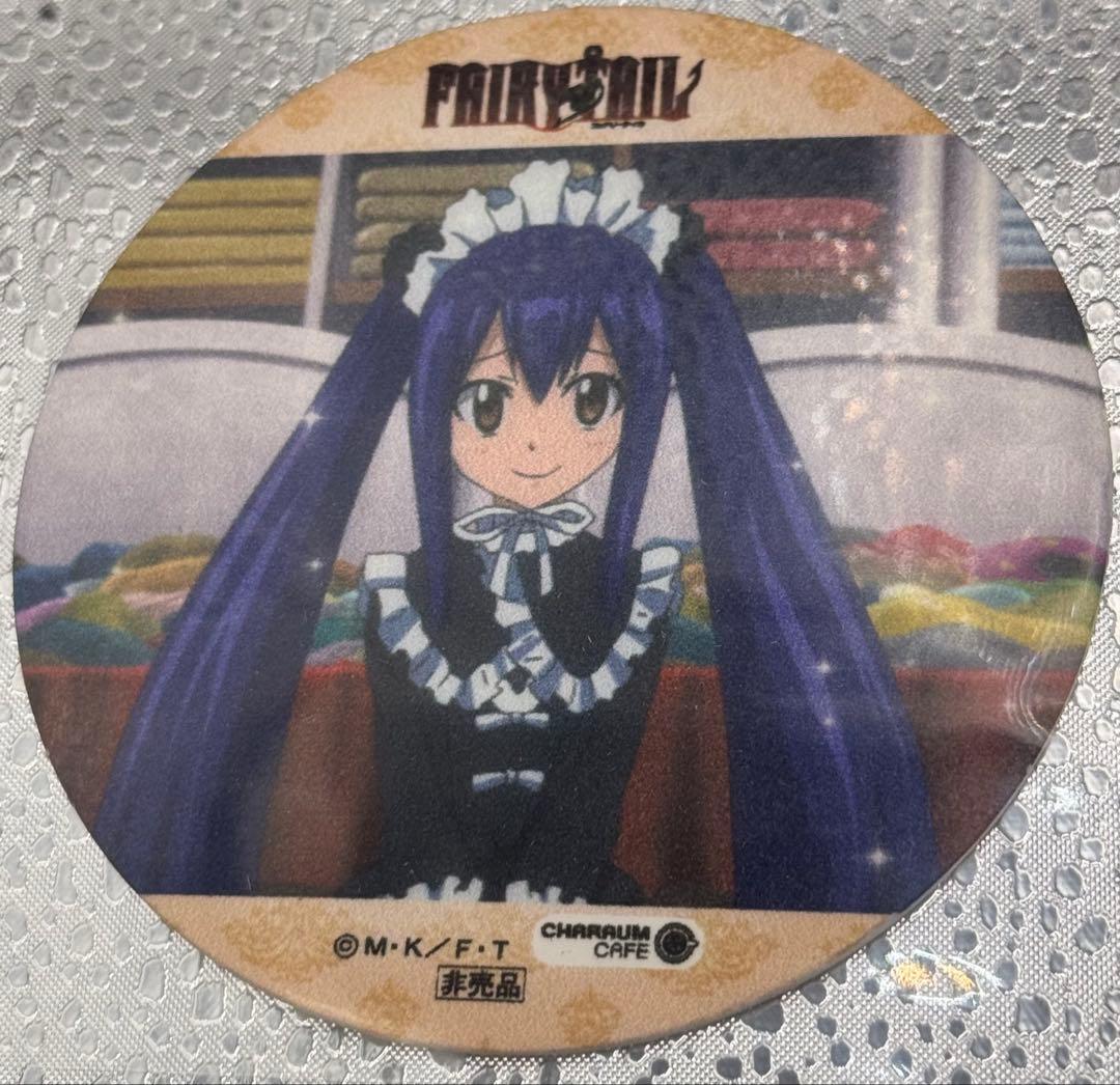 Fairy Tail コースター3枚セット　ジェラール　エルザ　ウェンディ