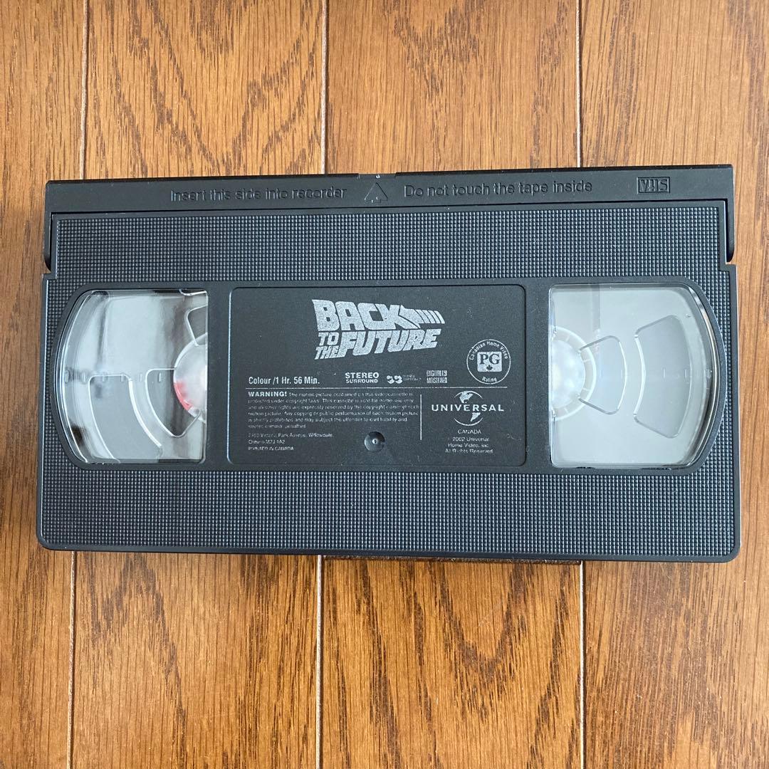 BACK TO THE FUTURE 海外　ビデオテープ