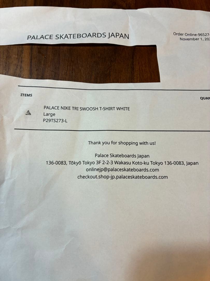 トップス PALACE x Nike Tri Swoosh T-Shirt \"White\"
