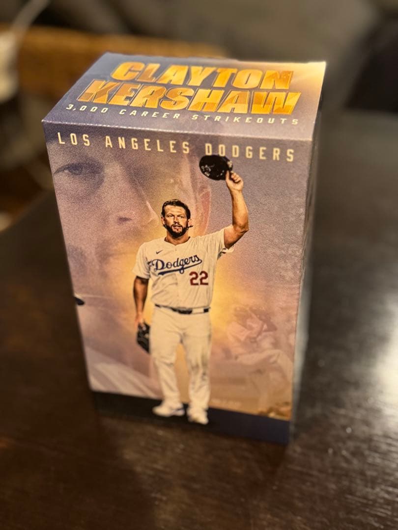 【球場限定】9/20クレイトンカーショー3000奪三振ボブルヘッド