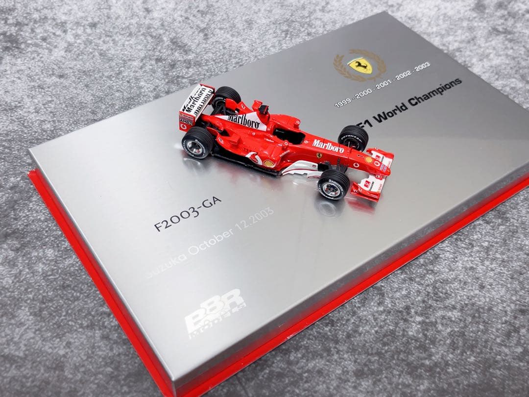 メイクアップ × BBR 1/43 フェラーリ F2003 鈴鹿サーキット