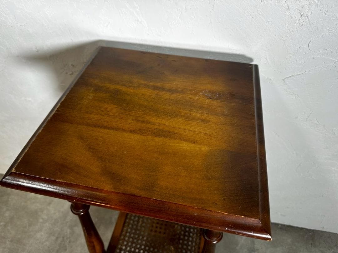 『karimoku』カリモク サイドテーブル 花台 飾台 電話台 RWcen30