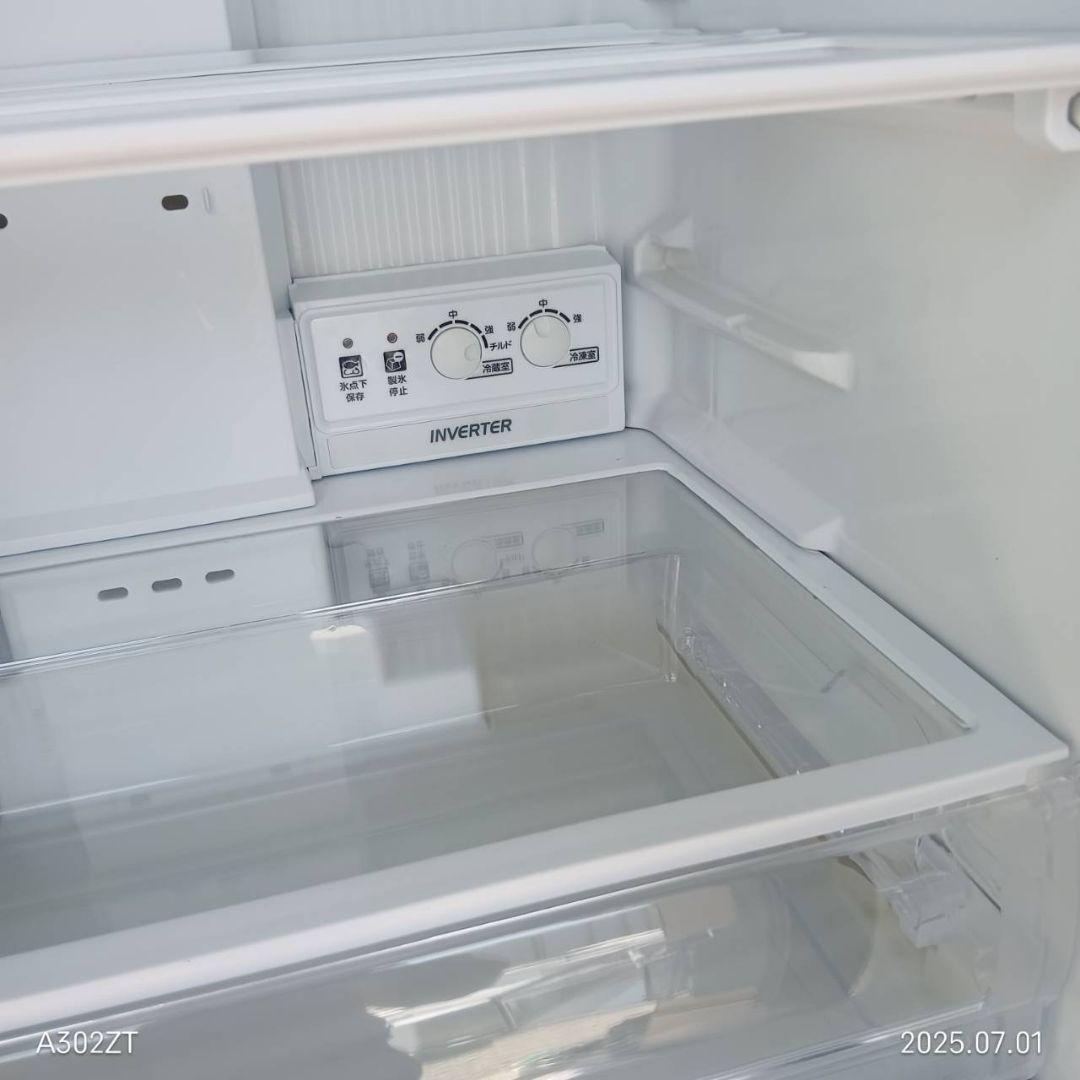 2047設置まで対応 三菱　人気モデル　大型冷蔵庫自動製氷機能付き　365L