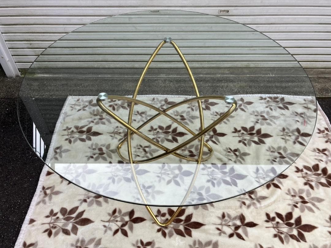 KARE★ダイニングテーブル★ガラステーブル