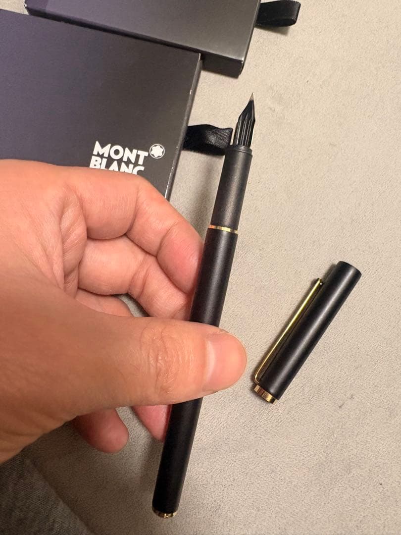 MONT BLANC 万年筆 インク付き