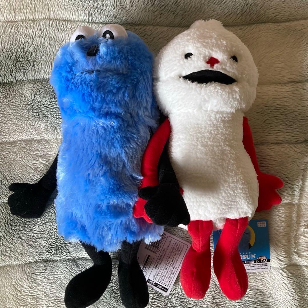 パペットスンスン おすわりBIGぬいぐるみ 2体セット