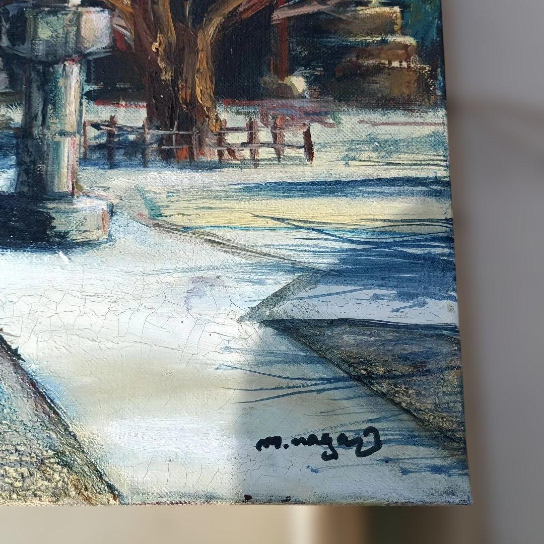 5193）長尾正明　油絵F8号「真如堂」