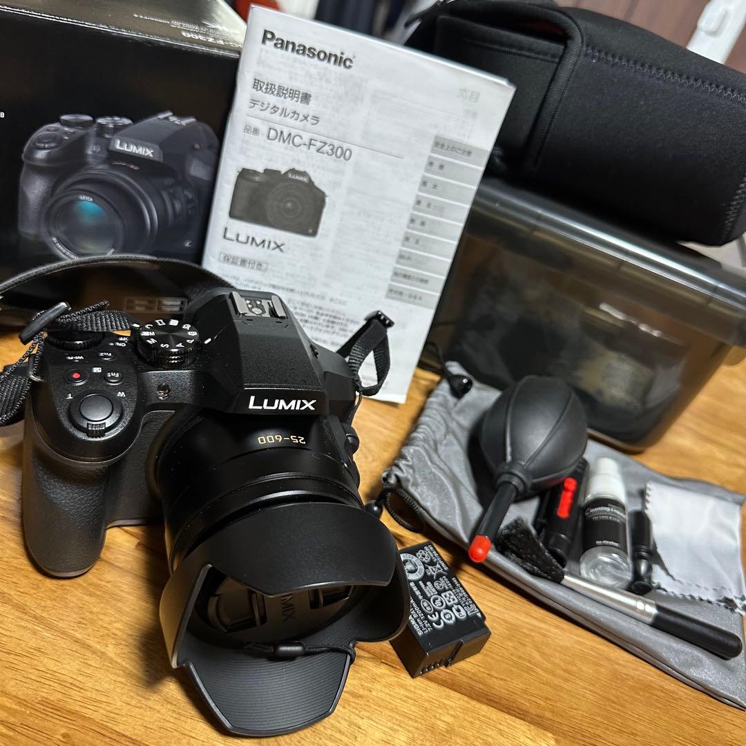 格安早者勝！ほぼ未使用パナソニックLUMIX DMC-FZ300コンパクトカメラ