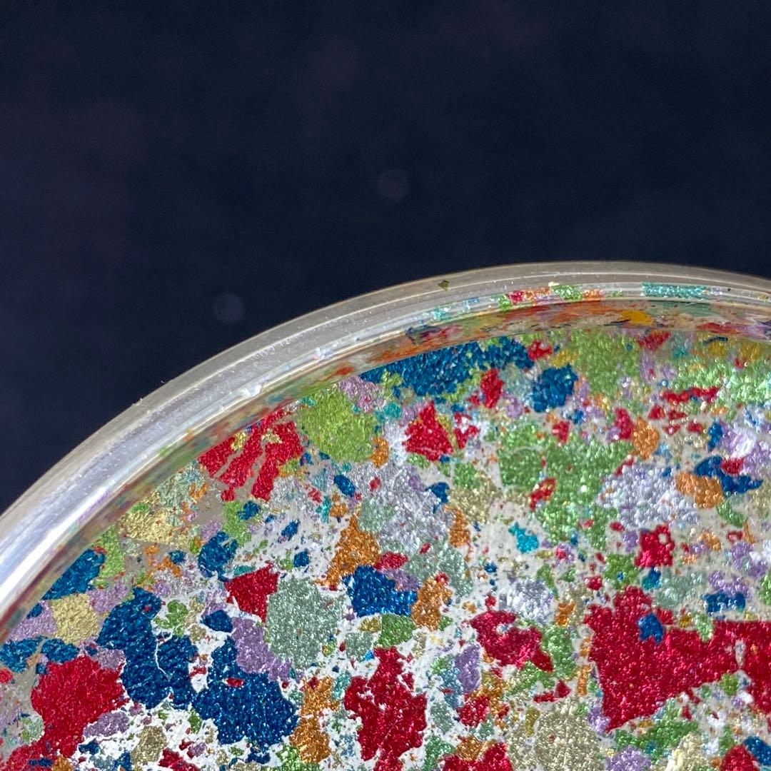 純銀刻印　宮田亮平　南鐐金彩イルカ小箱　共箱　293g/口径8.5㎝