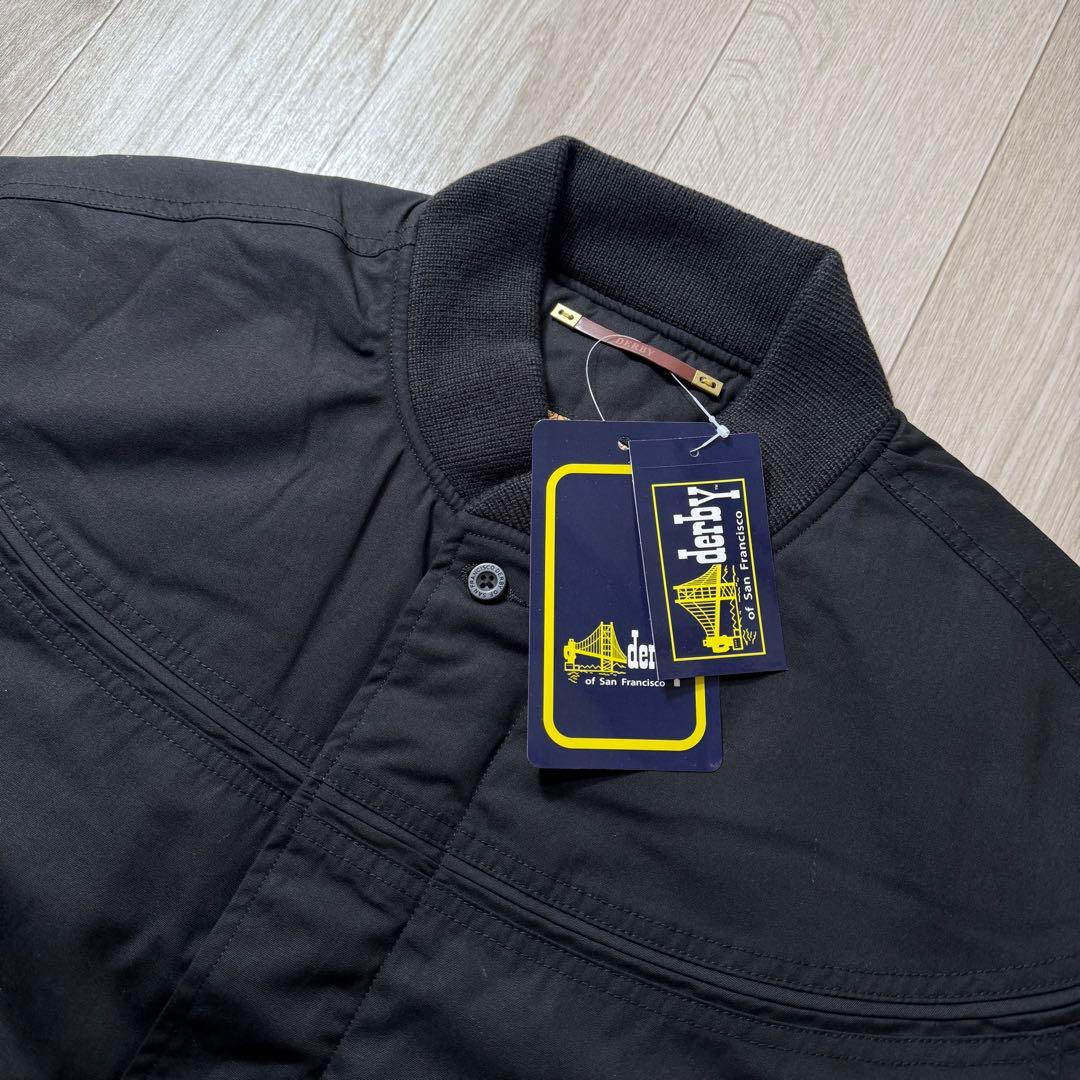 新品 Derby Of San Francisco ダービージャケット 黒金L