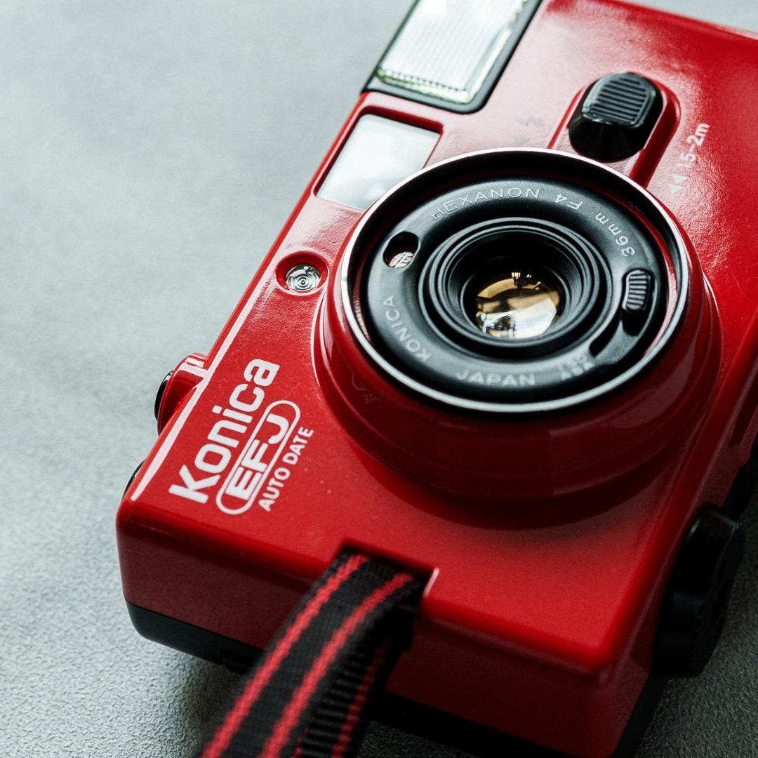 【整備済完動品】Konica EFJ レッド