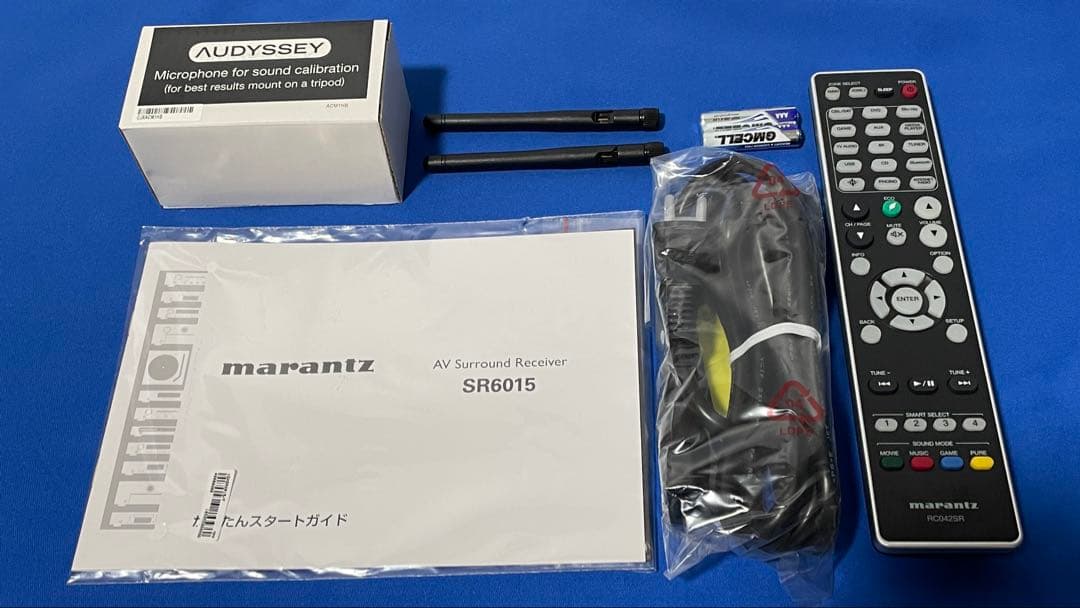 【元箱有・美品】marantz AVアンプ SR6015/FB 2022年製