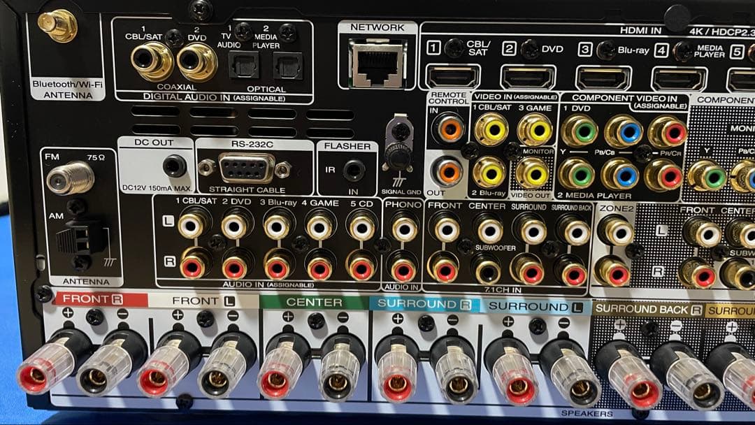 【元箱有・美品】marantz AVアンプ SR6015/FB 2022年製