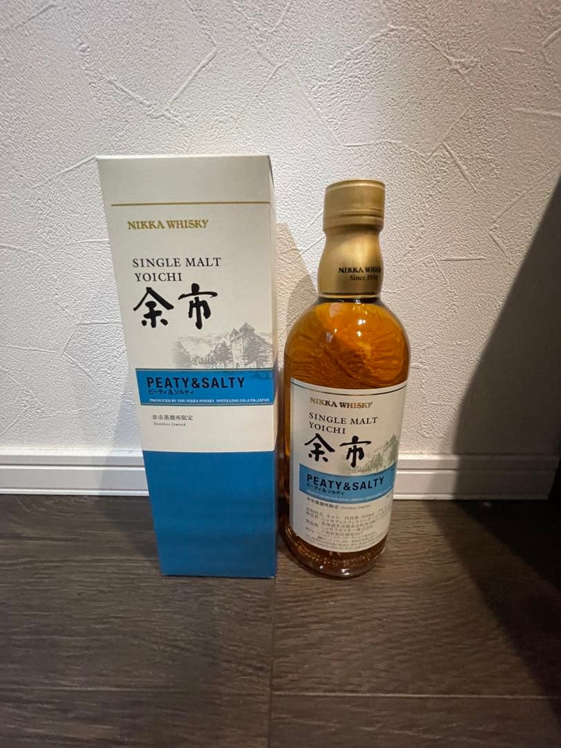 NIKKA ニッカ　余市蒸溜所限定　ピーティ&ソルティPEATY & SALTY