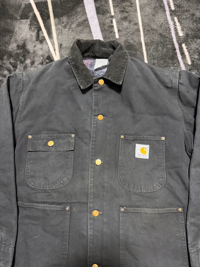 ‼️【黒染め】90s カーハートミシガンチョアコート