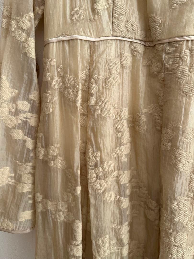 CLANE ジャガードロングワンピース　ドレス