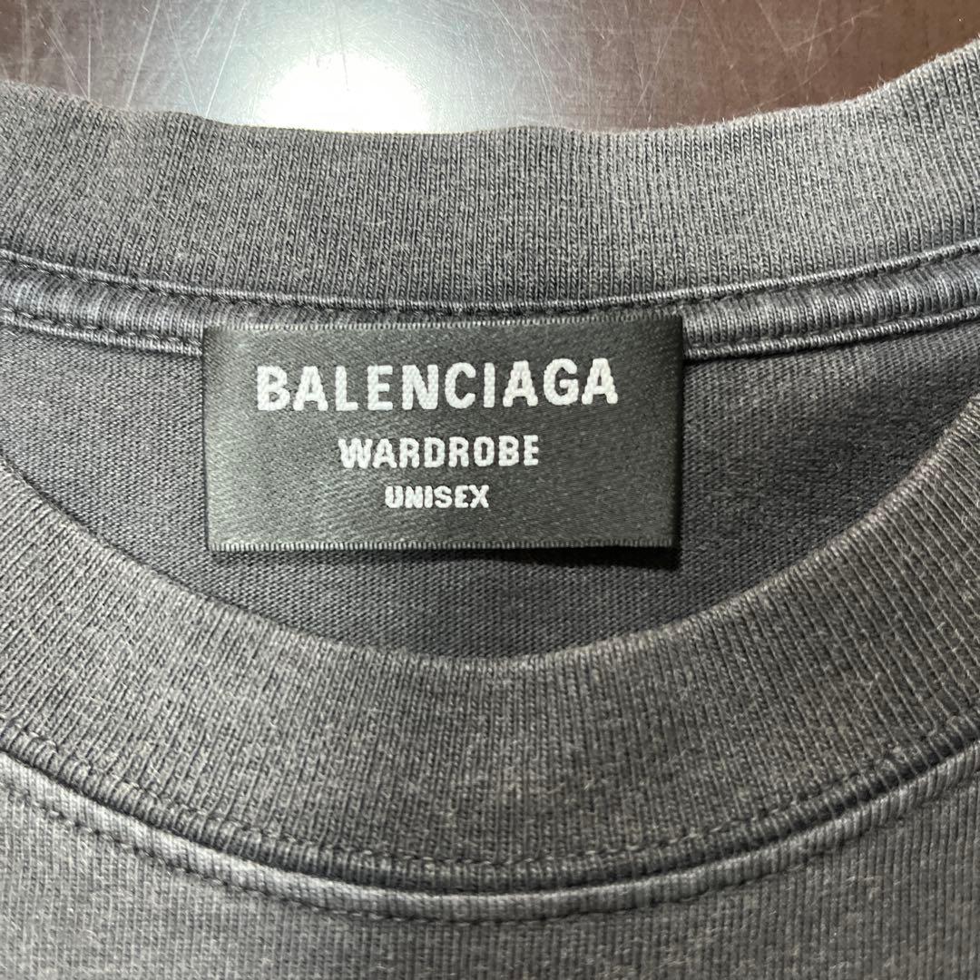 BALENCIAGA グレー Tシャツ XS
