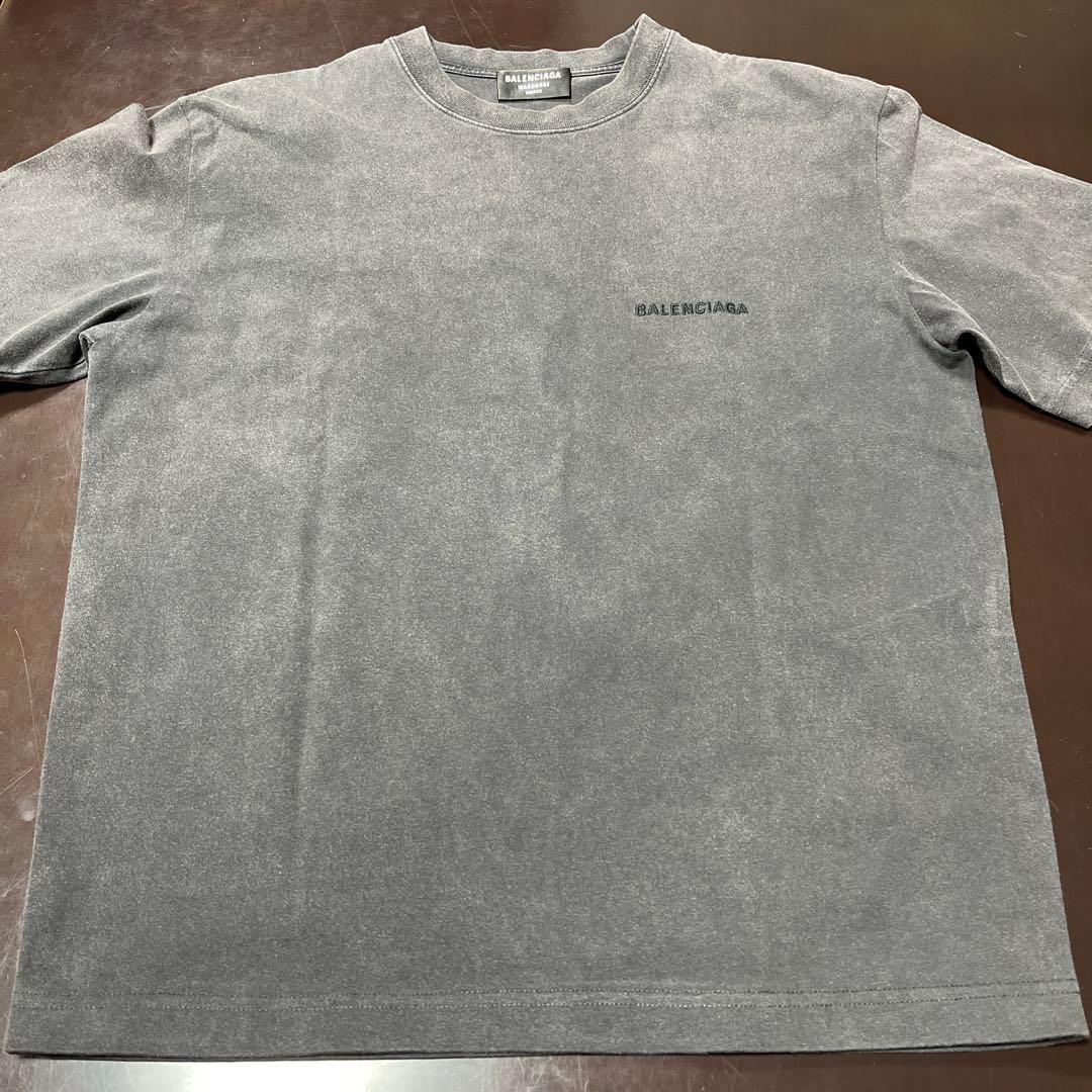 BALENCIAGA グレー Tシャツ XS