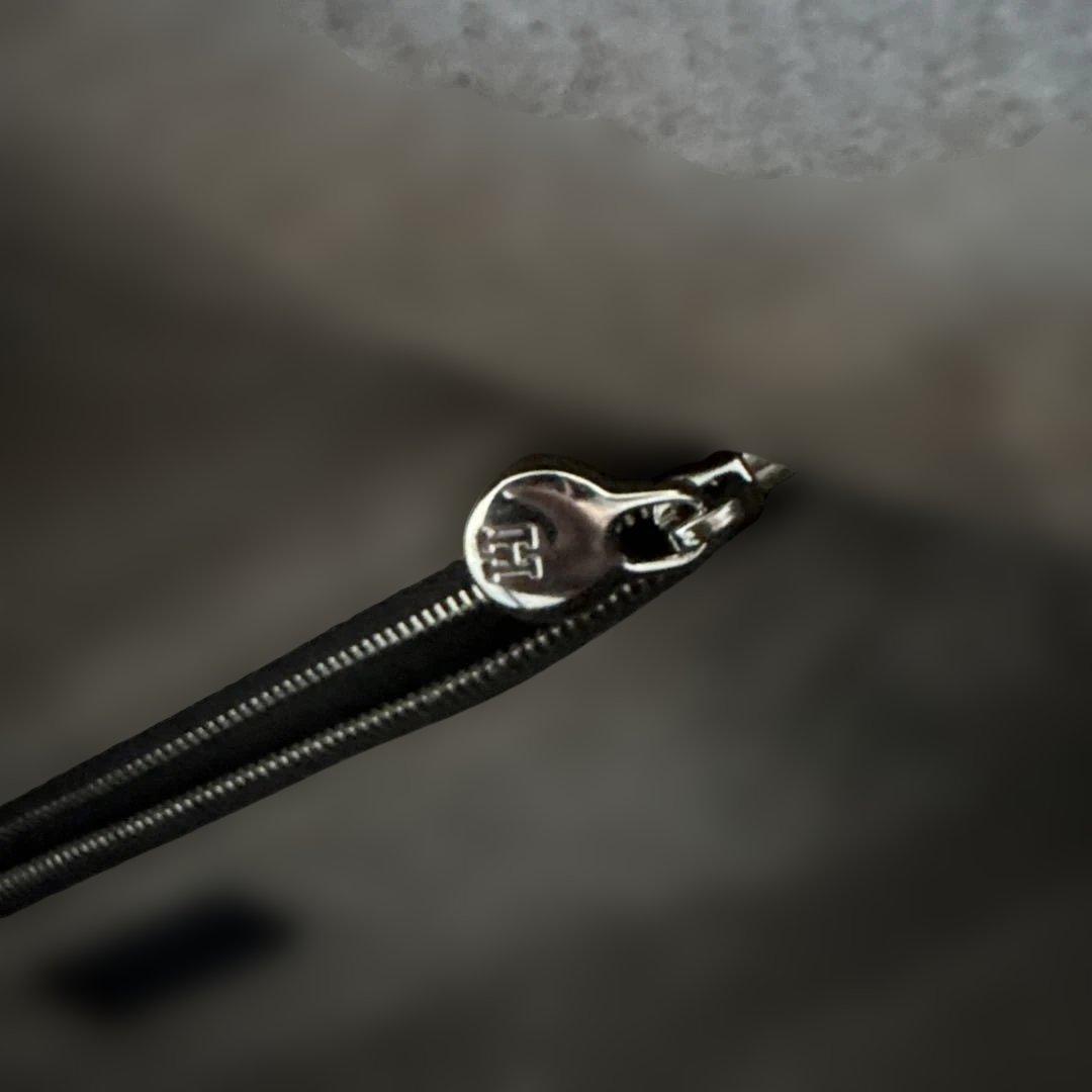 【HIROFU ヒロフ】ペルーシェSハンドバック　ブラックレザー　冠婚葬祭　美品