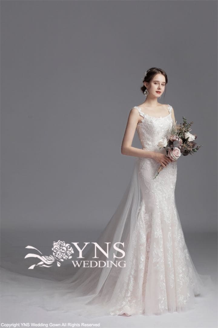 YNS Wedding エレガントマーメイドウェディングドレス