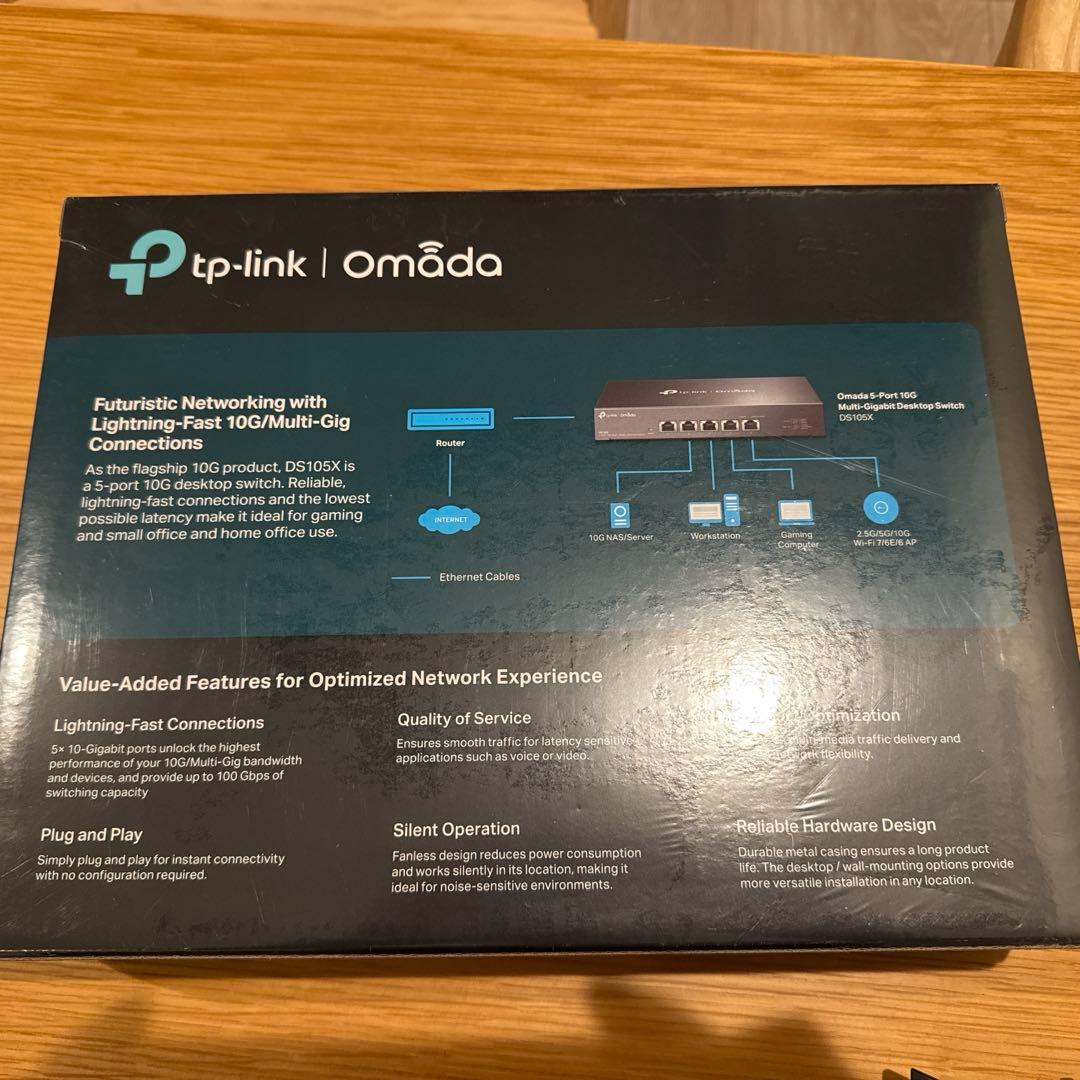 TP-Link Omama DS105X 5ポートスイッチング