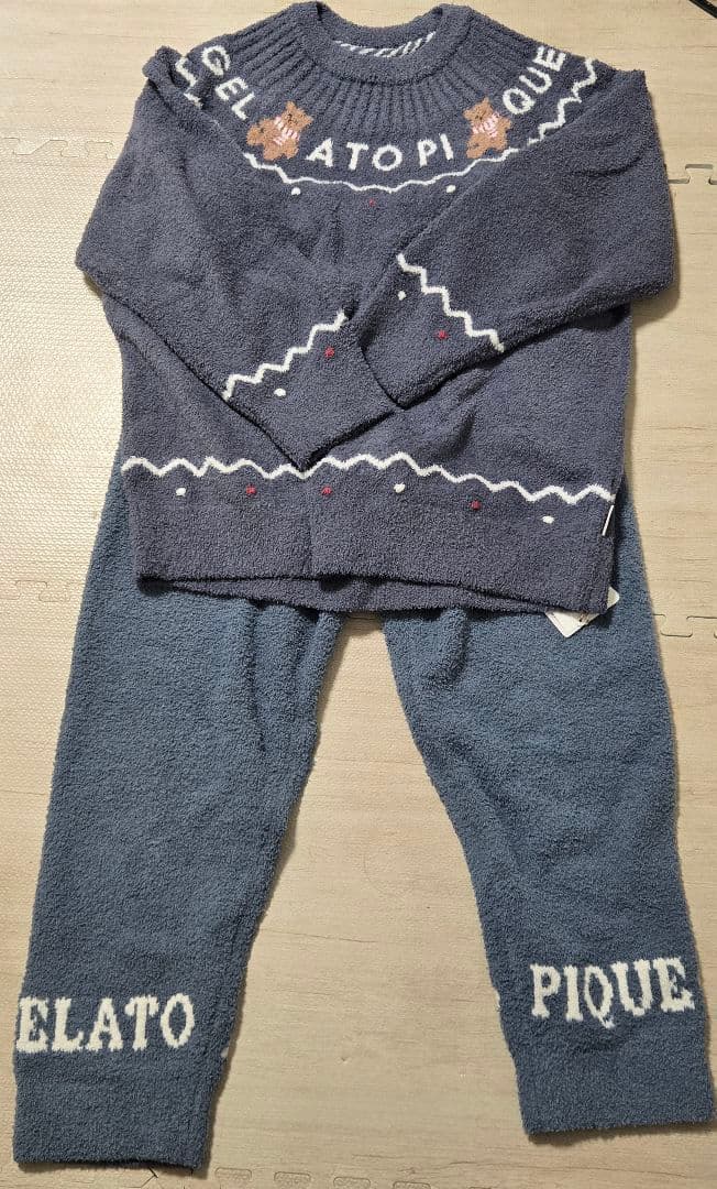 ジェラピケ ボアルームウェアセット　GELATO PIQUE タグ付き　L