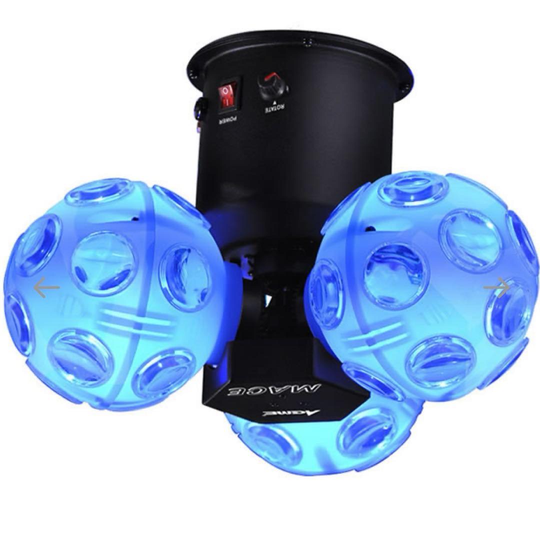 【美品】ACME MACE LED-2573 ディスコボール　ミラーボール
