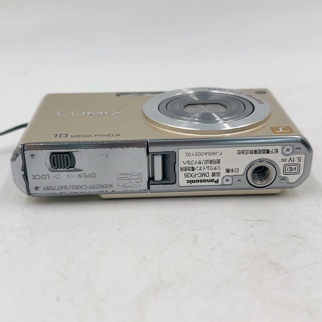 11AB037 Panasonic LUMIX DMC-FX35 セット 動作品