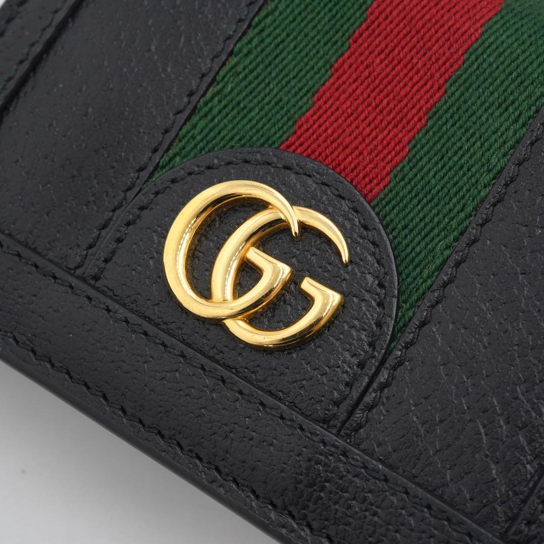 ✨新品未使用・箱付き✨　GUCCI ミニ財布　マーモント　シェリーライン　GG