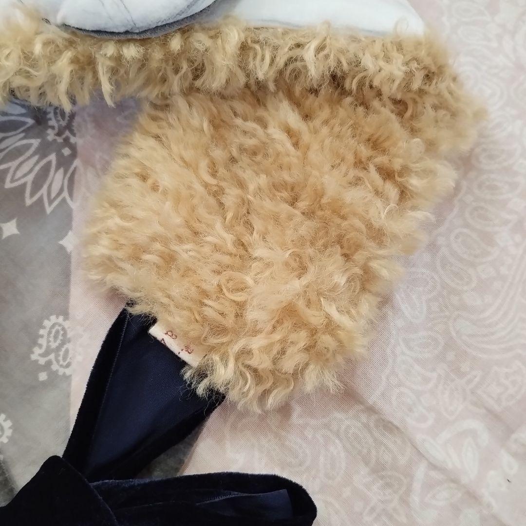 【Ca4La】カシラ 猫ティペット/マフラー/ベロア