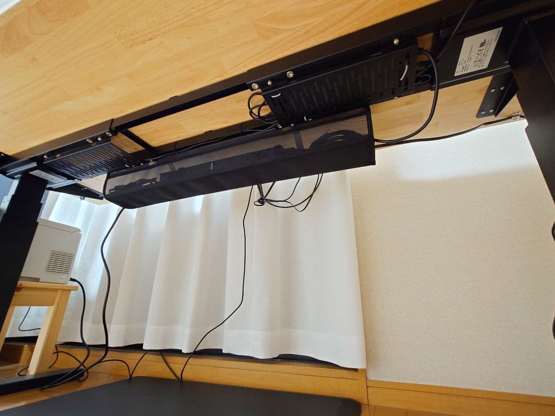 【直接引き取り】FLEXISPOT 電動昇降スタンディングデスクE3B 天板付き