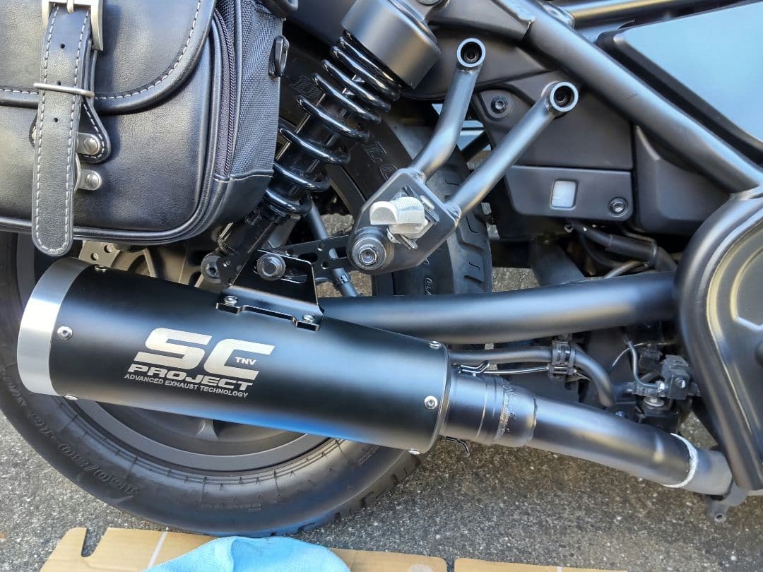 レブル　SCマフラー