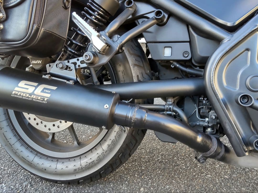 レブル　SCマフラー