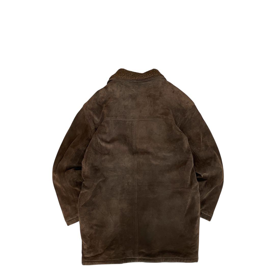 【美品】SANTA BARBARA 90s ムートンジャケット レザー 本革