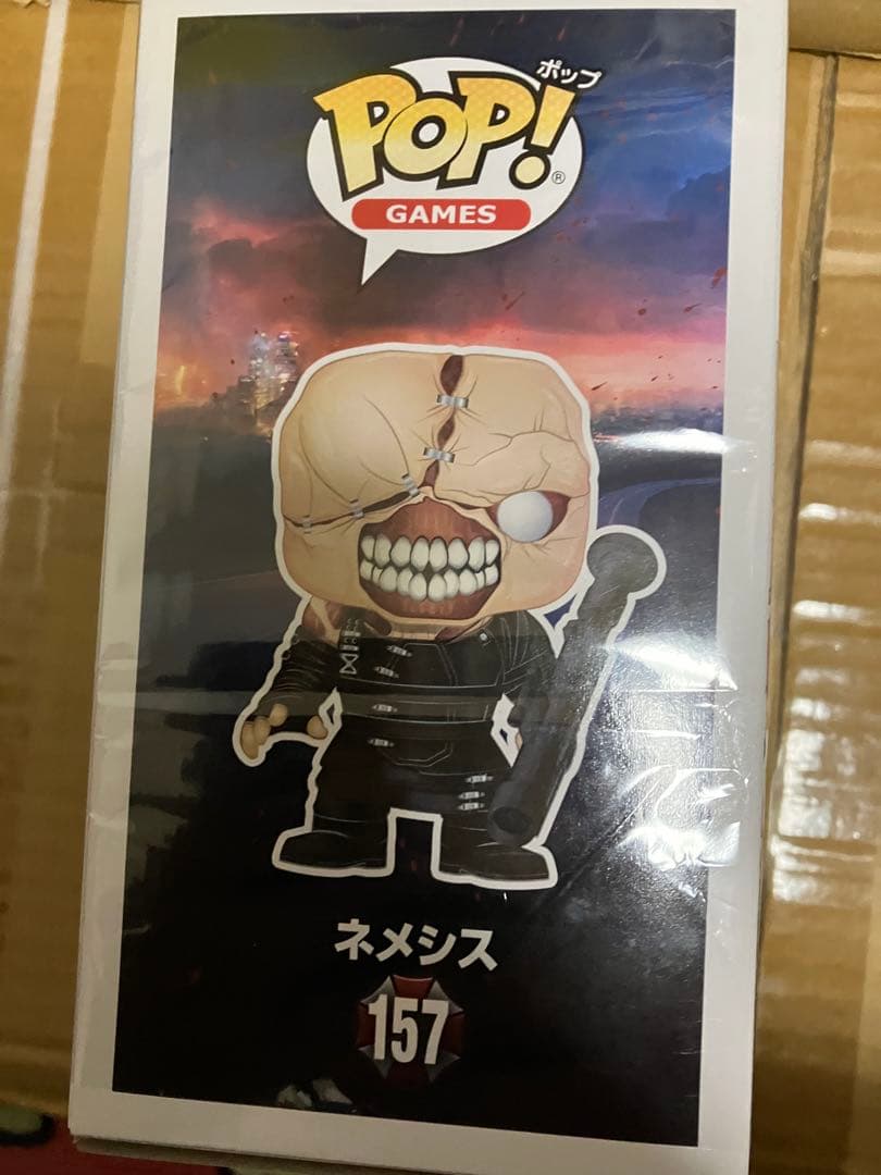 funko pop バイオハザード ネメシス フィギュア