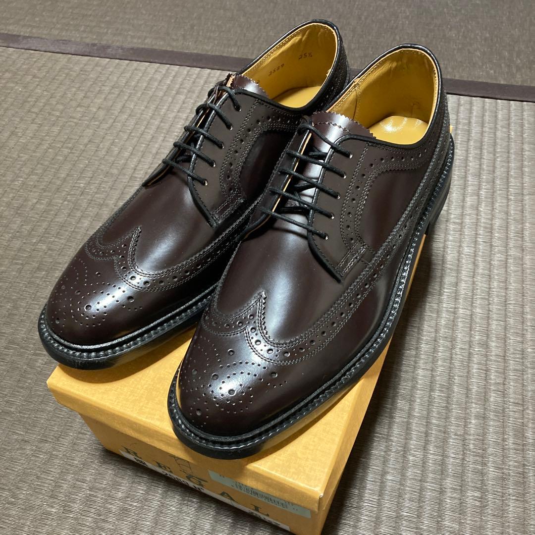 カ*ト様 リーガル　REGAL BR 2589 N ブラウンレザーシューズ　25