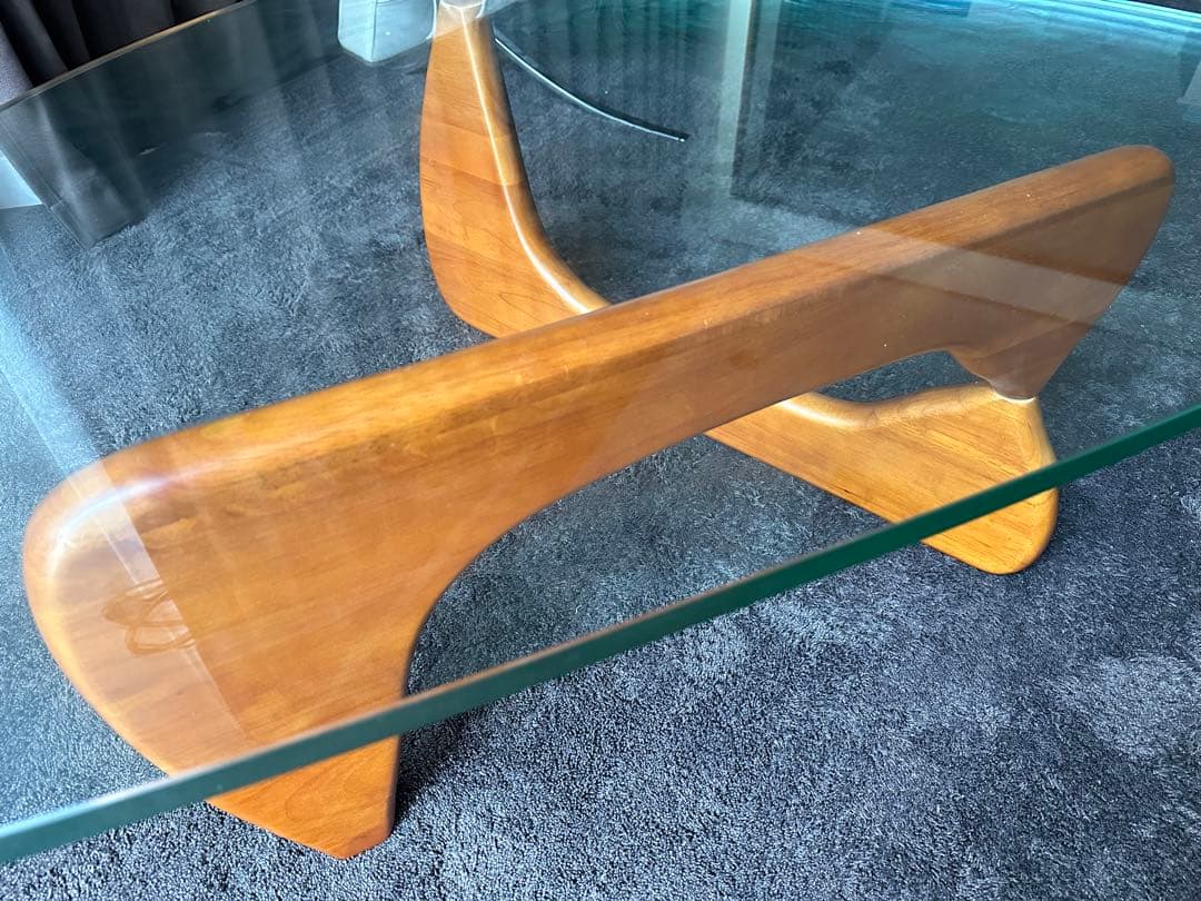 【引取り希望】イサムノグチ コーヒーテーブル ウォールナット リプロダクト品