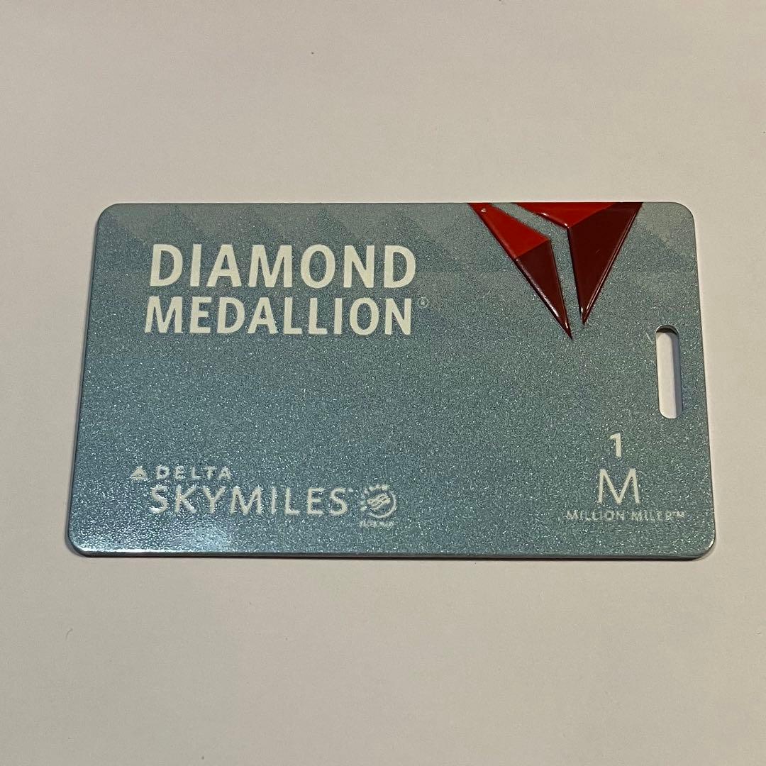 デルタ航空ミリオンマイラータグセット